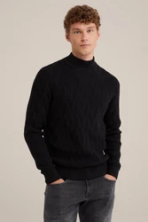 WE Fashion Sweater Schwarz