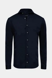 Langarmhemd Tailor-Fit Jersey Hemd PER-L - Modern Fit