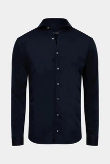 Van Laack Langarmhemd Tailor-Fit Jersey Hemd PER-L