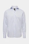 Van Laack Langarmhemd Tailor-Fit Hemd RIVARA-TFN Weiß/Hellblau/Blau