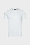 Van Laack Kurzarmshirt T-Shirt M-PARO Weiß/Grau/Creme/Hellblau
