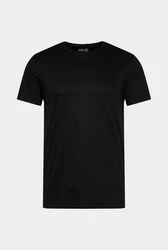 Van Laack Kurzarmshirt T-Shirt M-PARO Schwarz