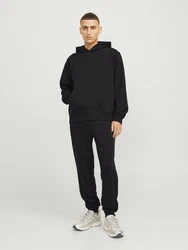 Jack & Jones Hoodie JJEURBAN EDGE Schwarz/Dunkelgrau