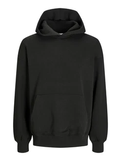 Jack & Jones Hoodie JJEURBAN EDGE Schwarz/Dunkelgrau