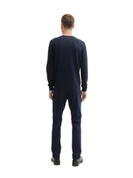 TOM TAILOR Hose Travis Dunkelblau/Blau