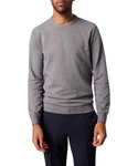 Pierre Cardin Strickpullover Rundhals Hellgrau/Dunkelgrau/Grau