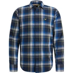 PME LEGEND Longsleeve Hemd Blau
