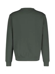 LERROS Sweatshirt Regular-Fit Pullover Dunkelgrün/Grün/Khaki