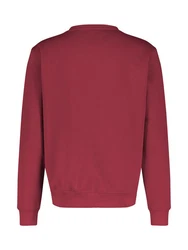 LERROS Sweatshirt Regular-Fit Pullover Dunkelrot/Rot/Bordeaux