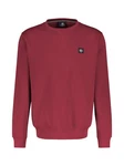 LERROS Sweatshirt Regular-Fit Pullover Dunkelrot/Rot/Bordeaux