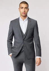 Roy Robson Sakko Slim-Fit Baukasten Dunkelgrau/Grau/Hellgrau/Hellblau