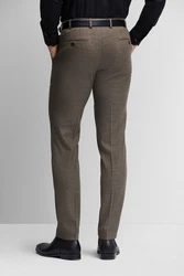 Digel Anzughose Per-V Khaki/Grau/Braun