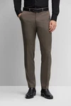 Digel Anzughose Per-V Khaki/Grau/Braun