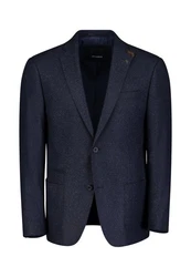 Roy Robson Sakko Regular Fit Hellblau/Dunkelblau