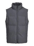 Jack & Jones Steppweste JORVESTERBRO Hellgrau/Dunkelgrau/Grau/Dunkelblau