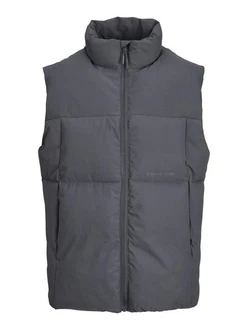 Jack & Jones Steppweste JORVESTERBRO Hellgrau/Dunkelgrau/Grau/Dunkelblau