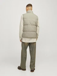Jack & Jones Steppweste JORVESTERBRO Khaki/Dunkelgrün/Beige