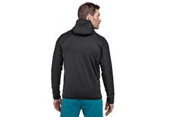 Schöffel Fleecejacke Hiking Fleece Hoody Style Cascata MNS Dunkelgrau/Grau/Schwarz