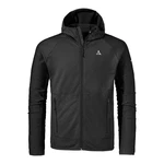 Schöffel Fleecejacke Hiking Fleece Hoody Style Cascata MNS Dunkelgrau/Grau/Schwarz
