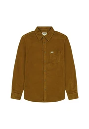 Langarmhemd 1 PKT CORDUROY SHIRT mit Logodruck