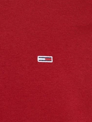 Tommy Jeans Sweatshirt TJM REG S FLAG CREW Rot/Dunkelrot