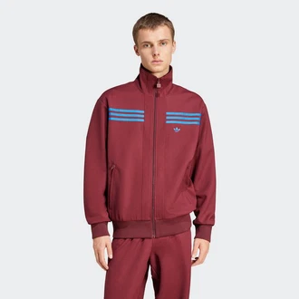 adidas Originals Outdoorjacke BB TRACKTOP Rot/Bordeaux/Dunkelrot/Lila adidas Originals Outdoorjacke BB TRACKTOP Rot/Bordeaux/Dunkelrot/Lila