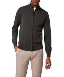 Pierre Cardin Strickjacke StrKrgRV Khaki/Dunkelgrau/Grau/Dunkelgrün/Braun