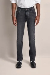 bugatti 5-Pocket-Jeans Dunkelgrau/Hellgrau/Grau