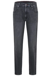 bugatti 5-Pocket-Jeans Dunkelgrau/Hellgrau/Grau