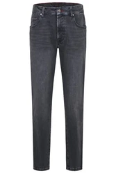 bugatti 5-Pocket-Jeans Dunkelgrau/Hellgrau/Grau
