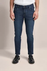 bugatti 5-Pocket-Jeans Dunkelblau/Blau