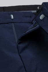Digel Anzughose Per-V Baukastenhose Dunkelblau/Blau