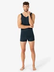 SUPER.NATURAL Tanktop für Herren SIERRA140 TANK Hellblau/Dunkelblau/Blau/Schwarz