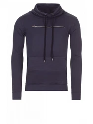 Yazubi Pullunder Sweat Hoodie Zipped Chest Pocket 