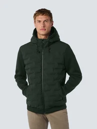 Anorak Jacket Short Fit Sealed Hooded Knit