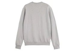Scotch & Soda Sweatshirt Core Logo Front Chest Grau/Hellgrau/Beige/Khaki