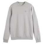 Scotch & Soda Sweatshirt Core Logo Front Chest Grau/Hellgrau/Beige/Khaki