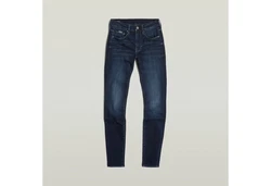 G-STAR Skinny-fit-Jeans 3301 Dunkelblau/Blau/Lila