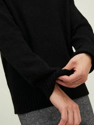 Jack & Jones Strickpullover OLLIE Schwarz