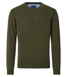 Redmond Strickpullover Dunkelgrün