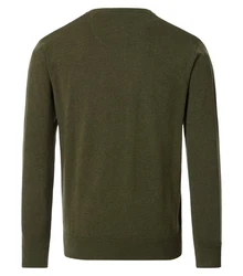 Redmond Strickpullover Dunkelgrün