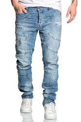 Amaci&Sons Jeans KAUAI Regular Slim Blau/Hellblau