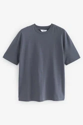 Next T-Shirt aus schwerem Stoff Grau/Dunkelblau/Dunkelgrau/Blau/Hellgrau