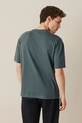 Next T-Shirt aus schwerem Stoff Grün/Dunkelgrün/Türkis/Grau