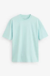 Next T-Shirt aus schwerem Stoff Hellgrün/Hellblau/Grün/Türkis