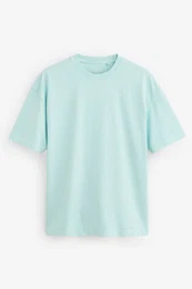 T-Shirt T-Shirt aus schwerem Stoff (1-tlg)
