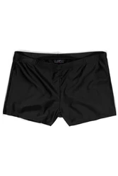 JP1880 Badehose Beachwear Elastikbund Kordelzug Schwarz