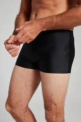 JP1880 Badehose Beachwear Elastikbund Kordelzug Schwarz