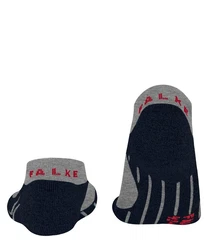 FALKE Laufsocken RU3 Comfort Invisible Dunkelblau/Grau/Blau/Rot