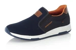 Rieker Slip-On Sneaker Casual Slipper Dunkelblau/Hellblau/Blau